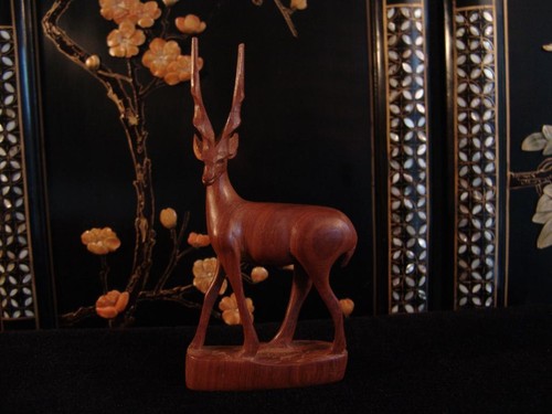 1960 teak holz antilope - teak,