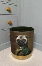 Schrulllig Hocker - Mops Hund